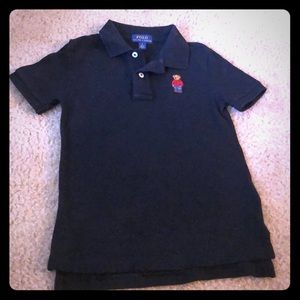 RL Polar bear Polo Black
